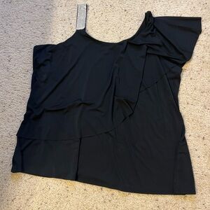 Elegant Black Women's Top